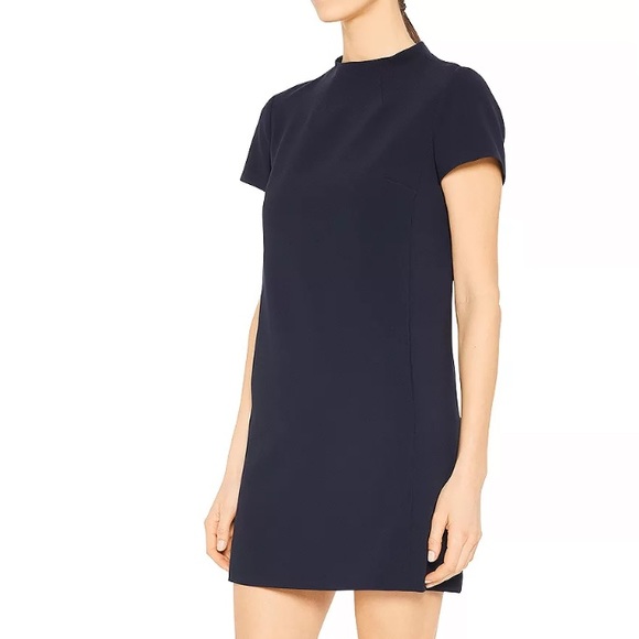 New Theory Jasneah Admiral Crepe Mini Dress - Bloomingdale's Exclusive Size 0 - Picture 2 of 7